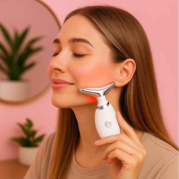 Oroify™ Youthful Glow 7-Color Face & Neck Massager | Anti-Aging, Acne & Wrinkle Therapy